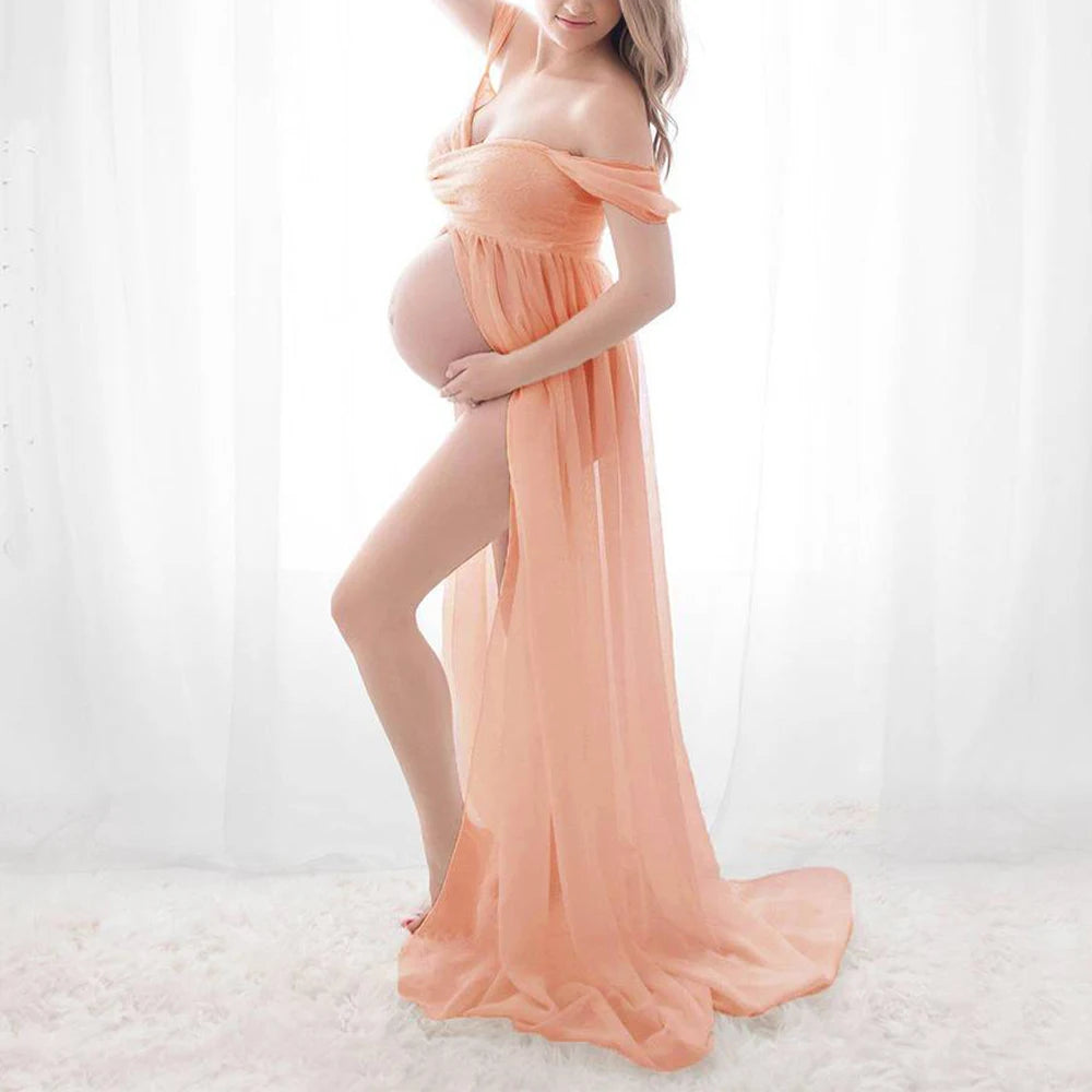 Sexy Maternity Robe